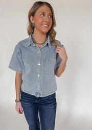 The Esme Denim Top
